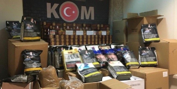 Kırıkkale'de 157 kilogram tütün ele geçirildi