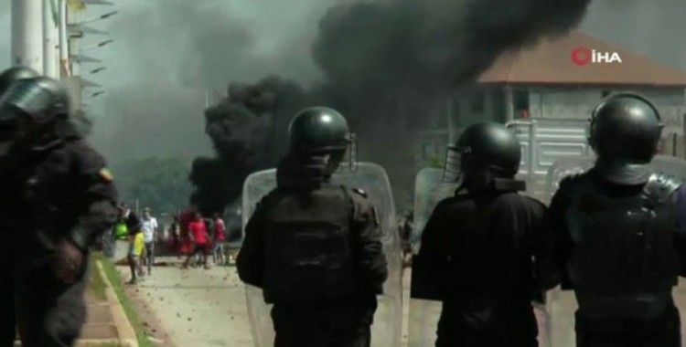 Gine Cumhuriyetinde seçim karşıtı protesto: 9 ölü