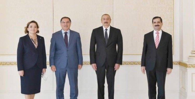 Başdenetçi Malkoç, Azerbaycan Cumhurbaşkanı Aliyev'le görüştü