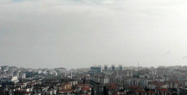 Marmara Denizi sisle kaplandı