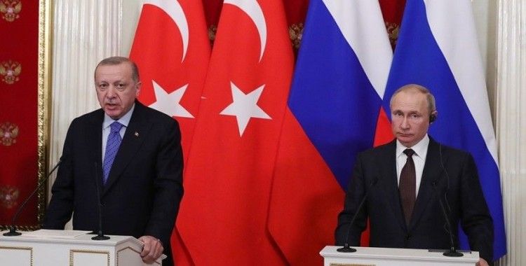 Erdoğan ile Putin Dağlık Karabağ, Suriye ve Libya'yı görüştü