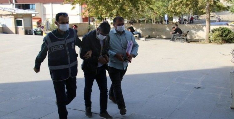 Elazığ'da hırsızlık şüphelisi tutuklandı