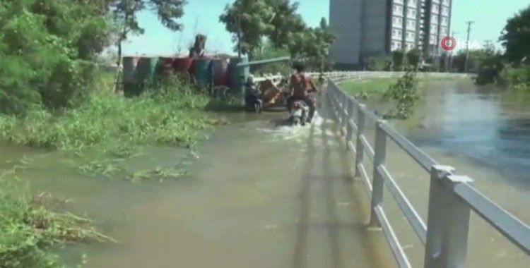 Tayland'da Molave tayfunu öncesi sel felaketi