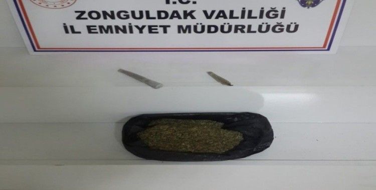Zonguldak'ta uyuşturucu operasyonu: 3 gözaltı