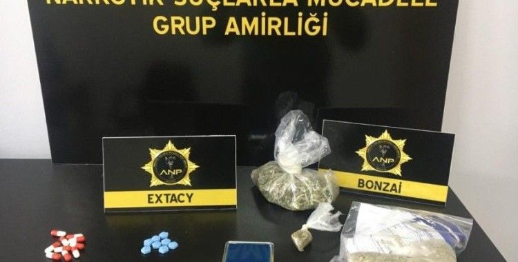 Amasya'da uyuşturucu operasyonu: 3 gözaltı