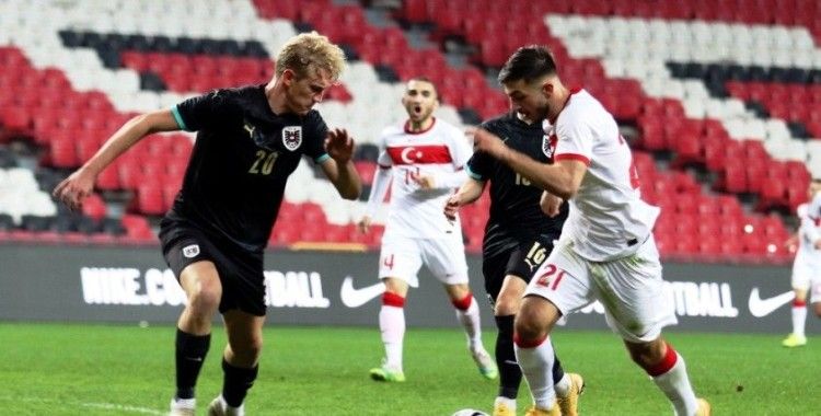 U21 Avrupa Şampiyonası: Türkiye: 0 - Avusturya: 1 (İlk yarı)