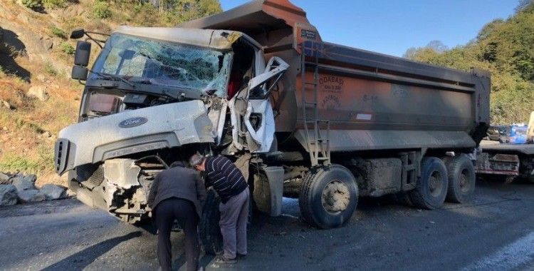 Rize'de trafik kazası: 1 ölü