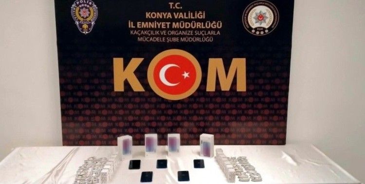 Konya'da 692 bin 476 tablet kaçak tıbbi ilaç ele geçirildi