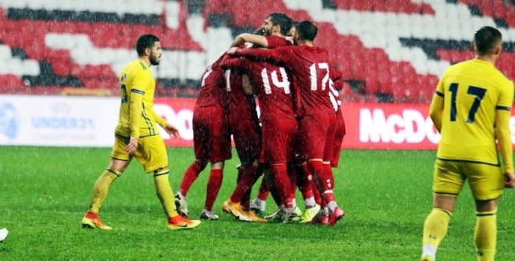 U21 Avrupa Şampiyonası: Türkiye: 3 - Kosova: 0 (Maç sonucu)