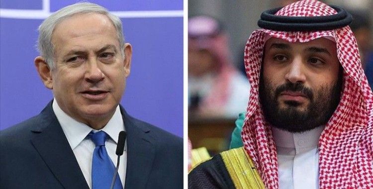 İsrail gazetesi: Netanyahu, dün Suudi Arabistan'a giderek Veliaht Prens Bin Selman'la görüştü