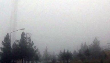 Şanlıurfa'da yoğun sis hayatı olumsuz etkiledi