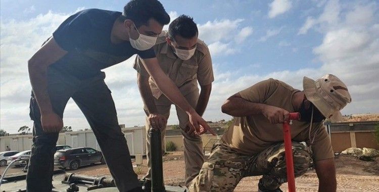 MSB: Libya Silahlı Kuvvetlerine çok namlulu roketatar eğitimleri verildi
