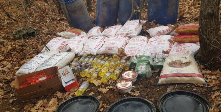 Bingöl'de teröristlerin kullandığı sığınak ve malzemeler imha edildi