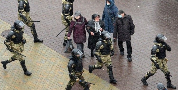  Belarus’taki protestolarda yaklaşık 250 kişi gözaltına alındı
