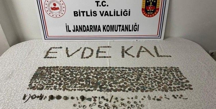 Bitlis'te tarihi eser kaçakçılığına geçit verilmedi