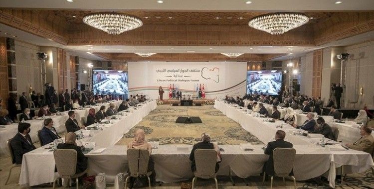 Libya Siyasi Diyalog Forumu 'geçiş süreci yönetimini' görüşüyor