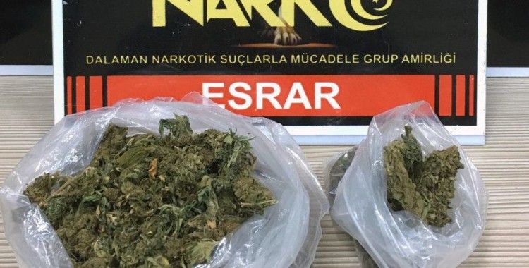 Uyuşturucu ticaretine bir tutuklama