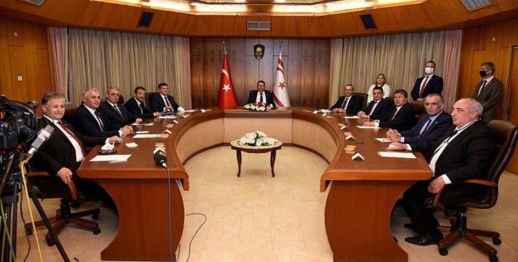 KKTC'de yeni hükümet ilk Bakanlar Kurulu Toplantısı'nı gerçekleştirdi