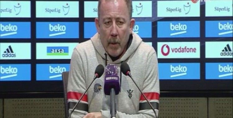 Sergen Yalçın: "Beşiktaş’ın lider olmasıyla övünecek durumda değiliz"