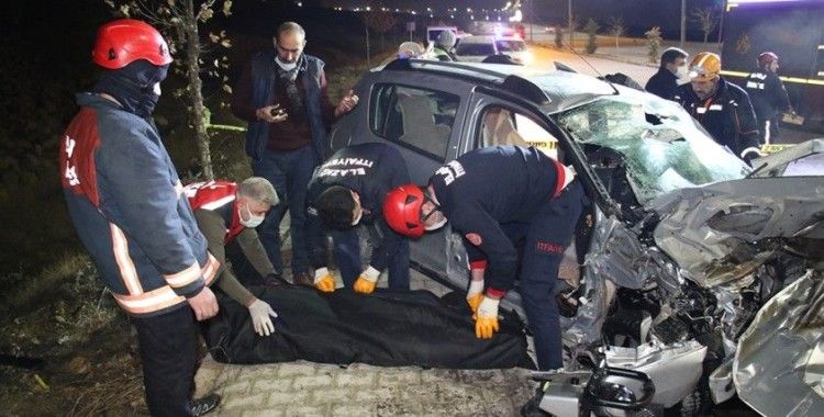Elazığ'daki feci kazada ölen 4 kişinin kimliği belli oldu