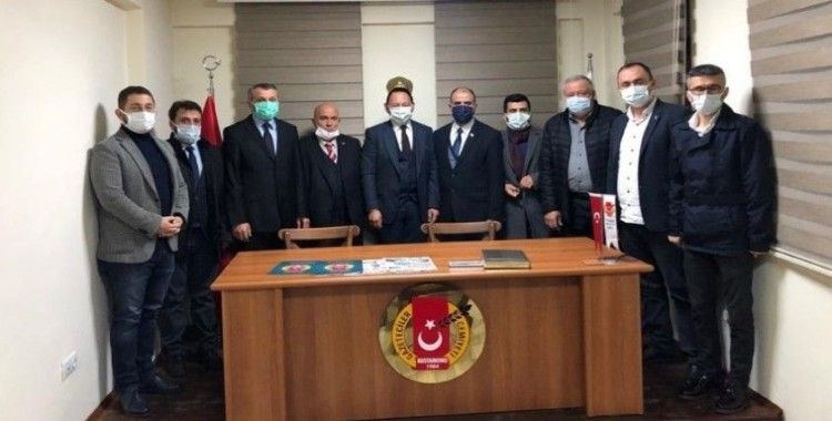 Cengiz Aygün, Kastamonu Gazeteciler Cemiyeti'ni ziyaret etti