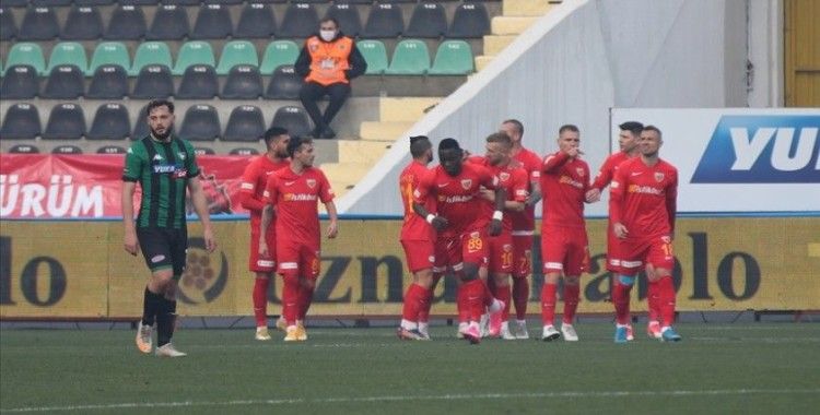 Kayserispor 11 hafta sonra gelen galibiyetle moral buldu