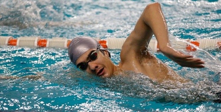 Kariyerine 38 Türkiye rekoru sığdıran milli yüzücü, gözünü olimpiyatlara çevirdi