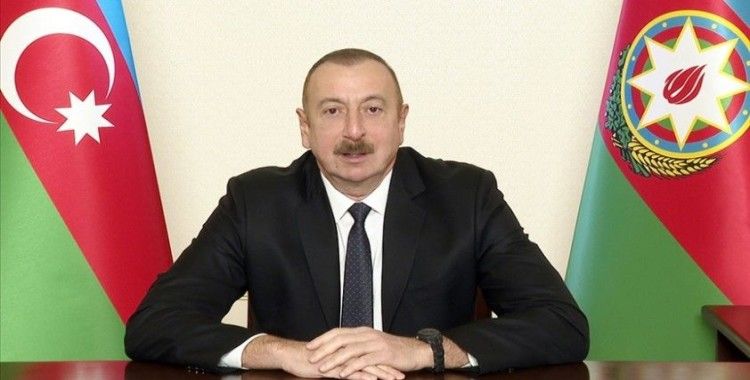 Azerbaycan Cumhurbaşkanı Aliyev: Nahçıvan'a açılacak ulaştırma koridoru bölgeye yeni olanaklar getirecek