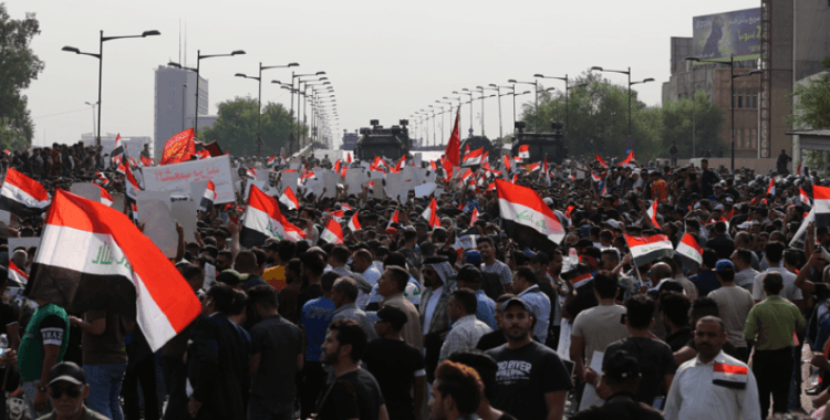 Irak'ta hükümet karşıtı protesto: 1 ölü, 33 yaralı