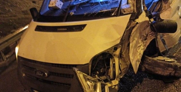 Tarsus'ta zincirleme kaza: 2 yaralı