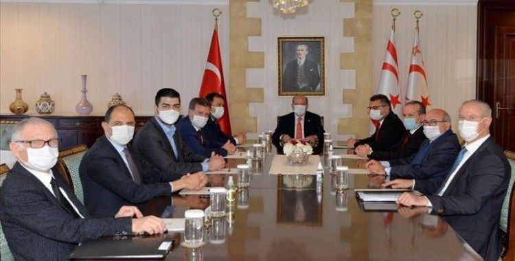 KKTC Cumhurbaşkanı Tatar, Kıbrıs meselesinde doğru yolda olduklarını belirtti