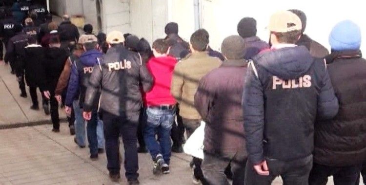 İzmir’de organize suç örgütüne operasyon: 43 kişiye gözaltı kararı