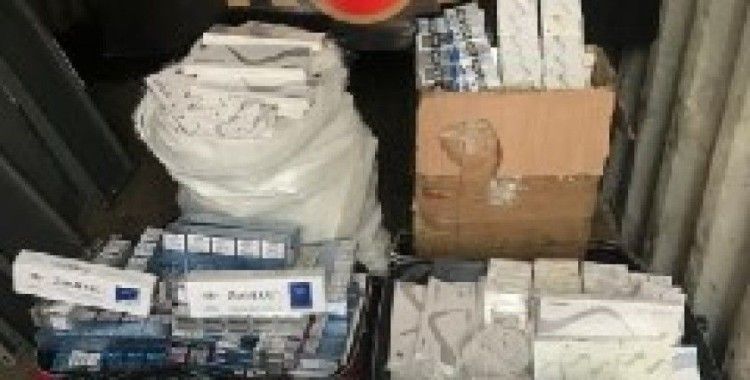 Gaziantep'te 2 bin 408 paket kaçak sigara yakalandı