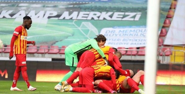 Kayserispor, ligde 5. galibiyetini aldı