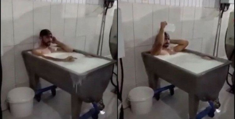 'Süt banyosu' görüntülerine 15'er yıl hapis istemi