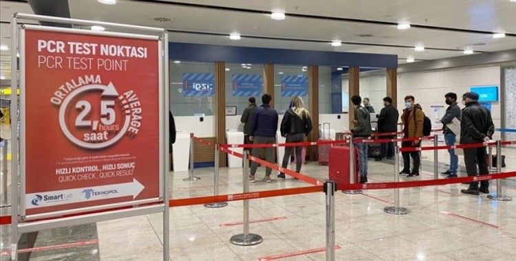 İstanbul Sabiha Gökçen Havalimanı'nda antijen ve antikor testlerinin yapımına başlandı