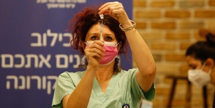 İsrail'de son 24 saatte 8 bin 667 Kovid-19 vakası tespit edildi
