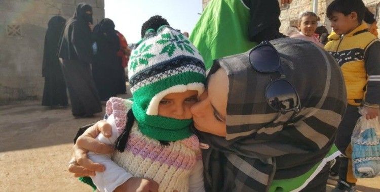 İHH Kadın Kollarından İdlib'e yardım eli