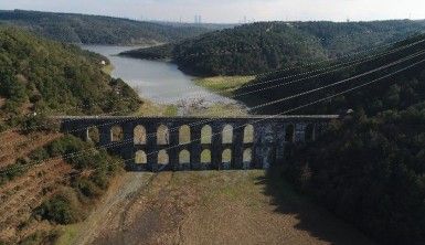 Alibeyköy Barajından sevindiren görüntü