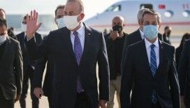 Dışişleri Bakanı Mevlüt Çavuşoğlu Kıbrıs'ta