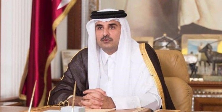 Katar Emiri Şeyh Temim, Libya Başkanlık Konseyi Başkanı Menfi'yi tebrik etti