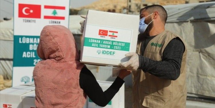 İDDEF'ten Lübnan'daki Suriyelilere gıda yardımı
