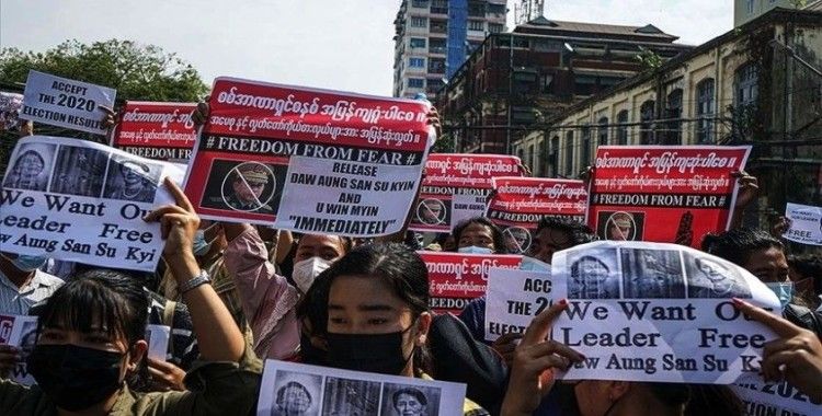 Burma İnsan Hakları Ağı, ABD'nin Myanmar'da darbecilere yaptırım kararını memnuniyetle karşıladı