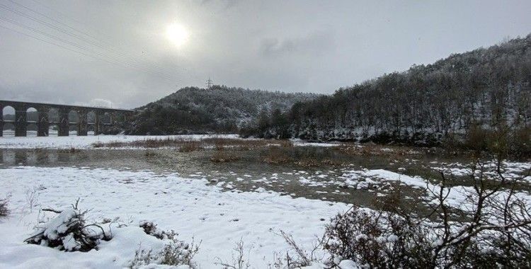 Kar yağışı sonrası Alibey Barajı doluluk oranı yüzde 50’yi geçti