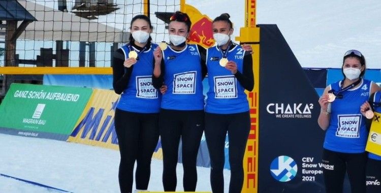 Kar Voleybolu Milli Takımı, Avrupa Turu’nda namağlup şampiyon