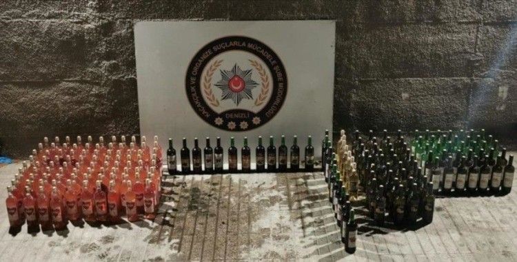Denizli'de 8 alkol ve eşya kaçakçısı yakalandı