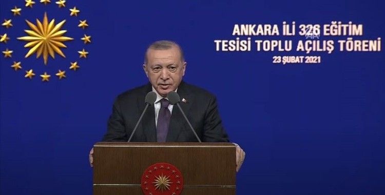Cumhurbaşkanı Erdoğan: Önümüzdeki aylarda 20 bin öğretmenimizin daha atamasını yapacağız