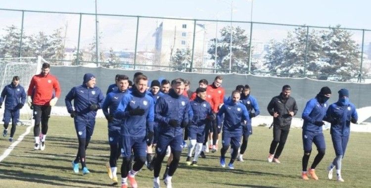 BB Erzurumspor Galatasaray maç hazırlıklarını sürdürdü