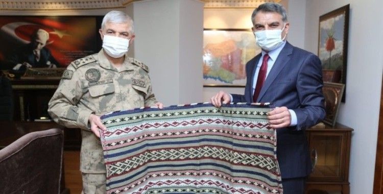 Bakan Yardımcısı Ersoy ve Jandarma Komutanı Çetin’den Tunceli’ye ziyaret