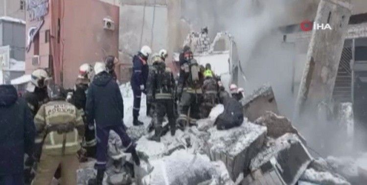 Rusya’daki patlamada 1 kişi daha enkaz altından çıkarıldı